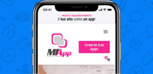 il mio sito come un app